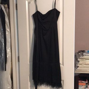 Black bing dress